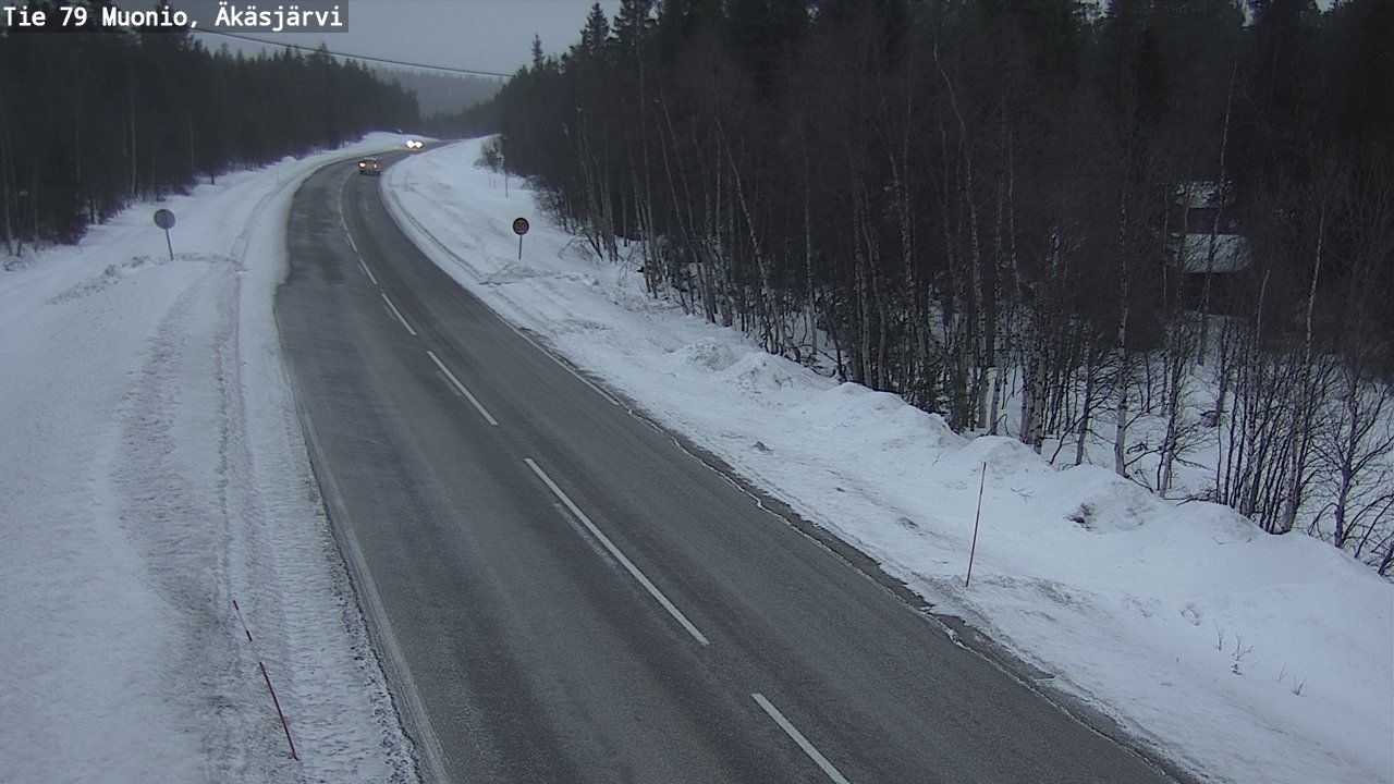 Kelikamerat Kuva Tie 79 Muonio, Äkäsjärvi, Muonio, Lappi