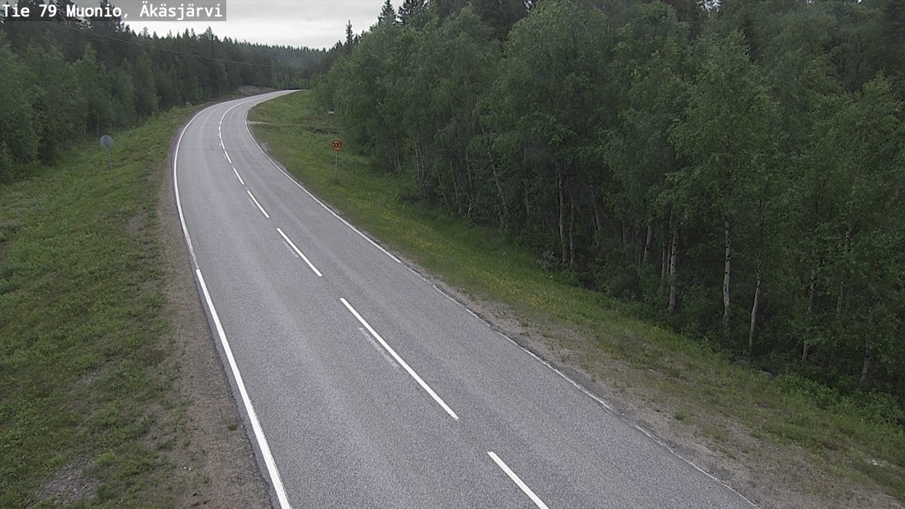 Kelikamerat Kuva Tie 79 Muonio, Äkäsjärvi, Muonio, Lappi