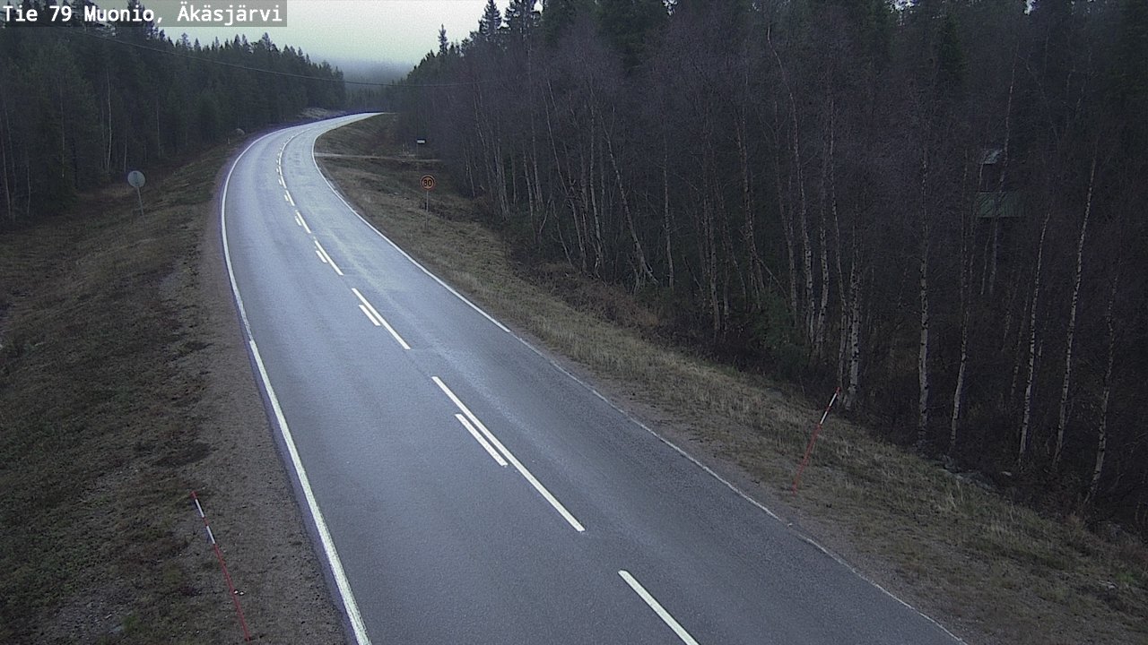 Kelikamerat Kuva Tie 79 Muonio, Äkäsjärvi, Muonio, Lappi