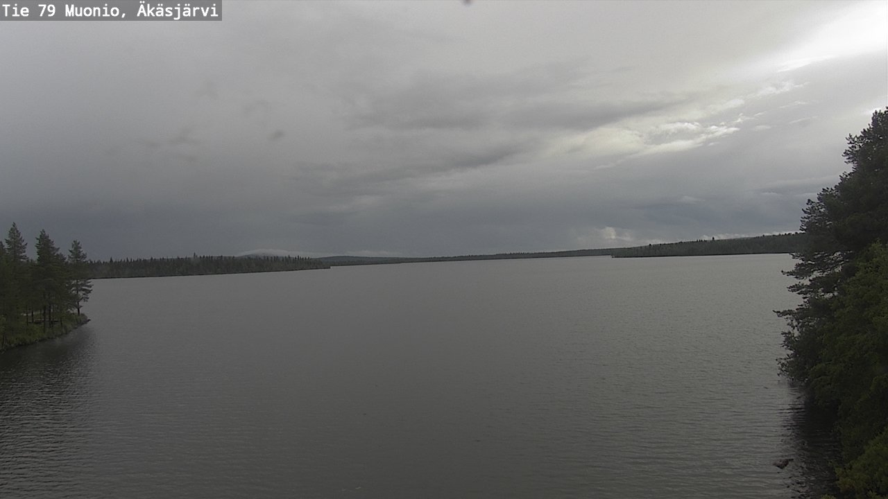 Weather Camera Image Road 79 Muonio, Äkäsjärvi, Muonio, Lappi