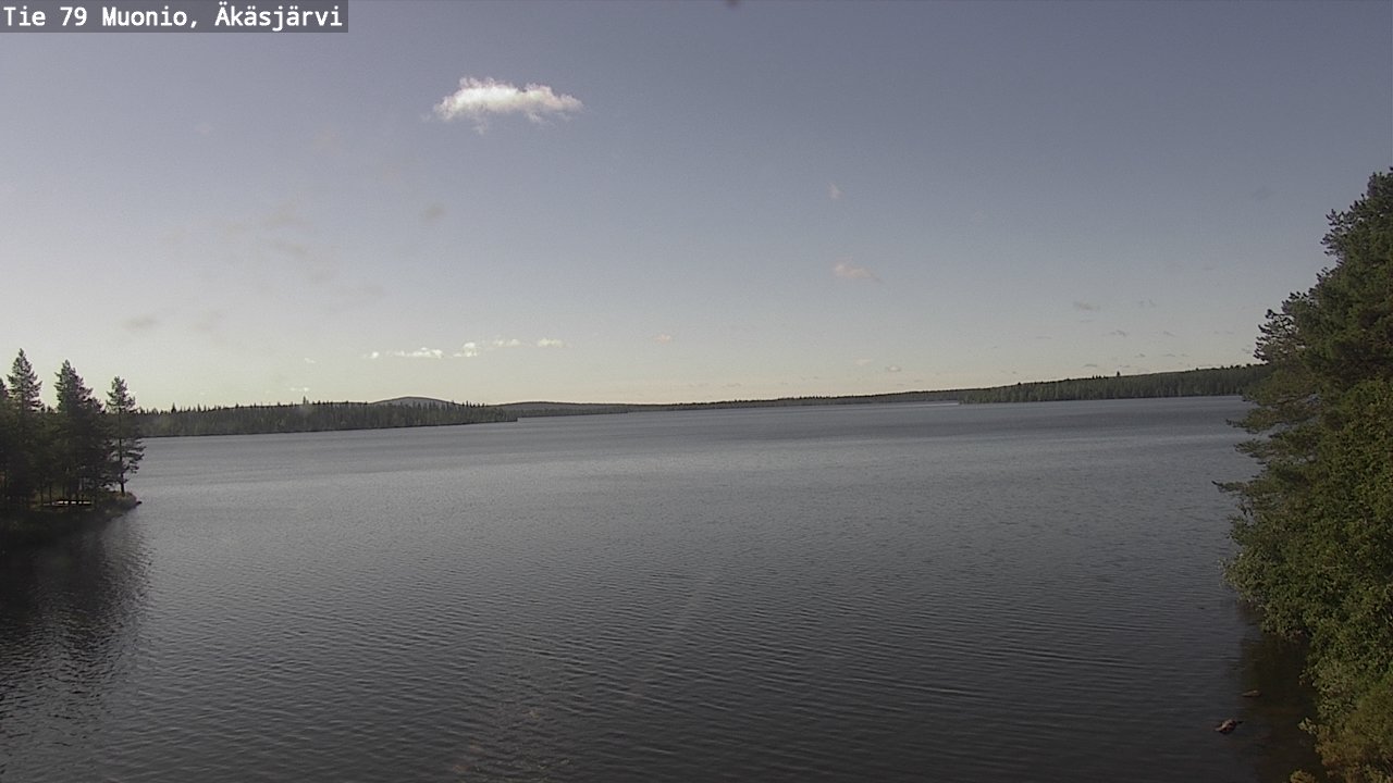 Weather Camera Image Väg 79 Muonio, Äkäsjärvi, Muonio, Lappi