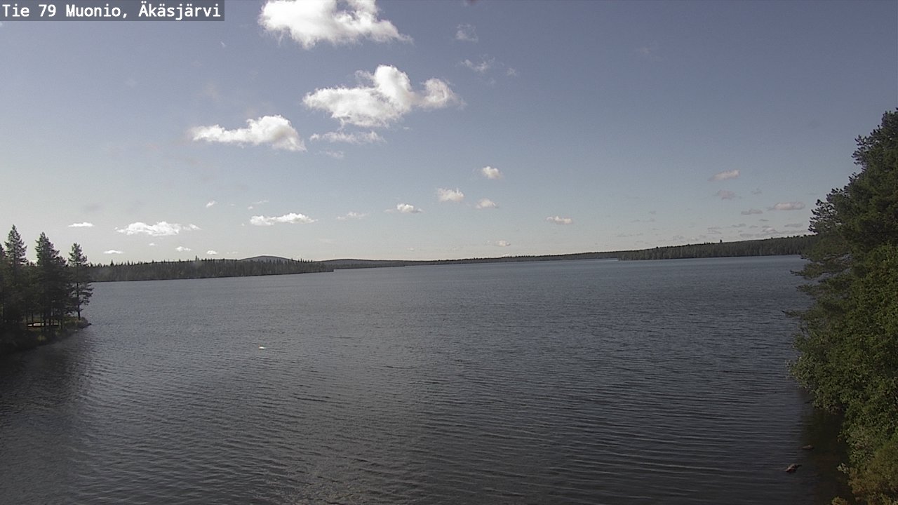 Weather Camera Image Väg 79 Muonio, Äkäsjärvi, Muonio, Lappi