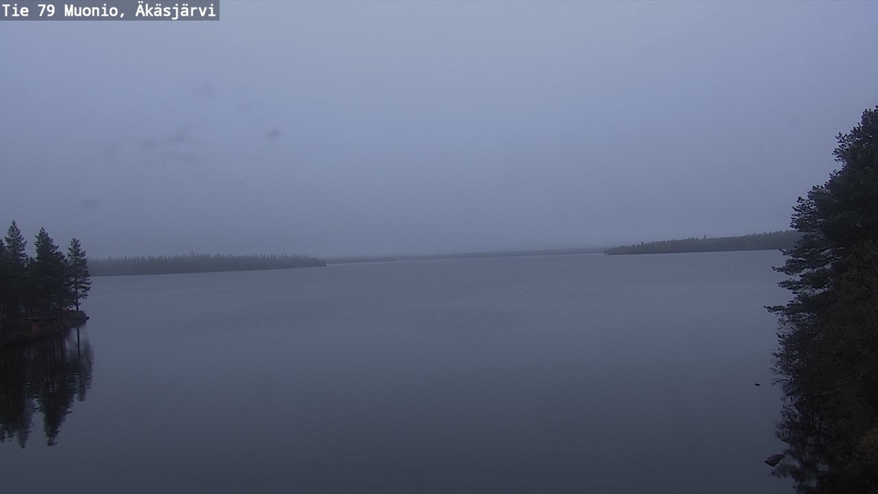 Weather Camera Image Road 79 Muonio, Äkäsjärvi, Muonio, Lappi