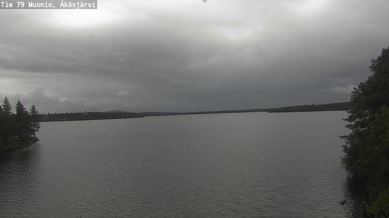 Weather Camera Image Road 79 Muonio, Äkäsjärvi, Muonio, Lappi