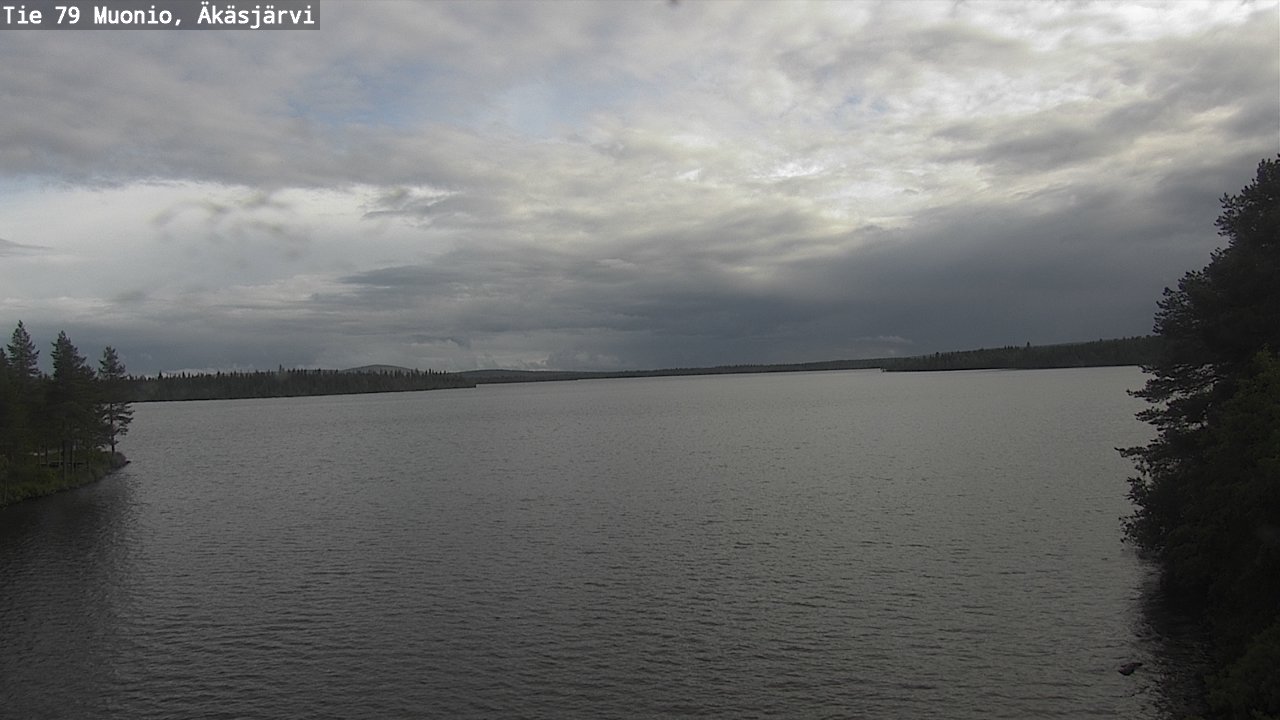 Weather Camera Image Road 79 Muonio, Äkäsjärvi, Muonio, Lappi