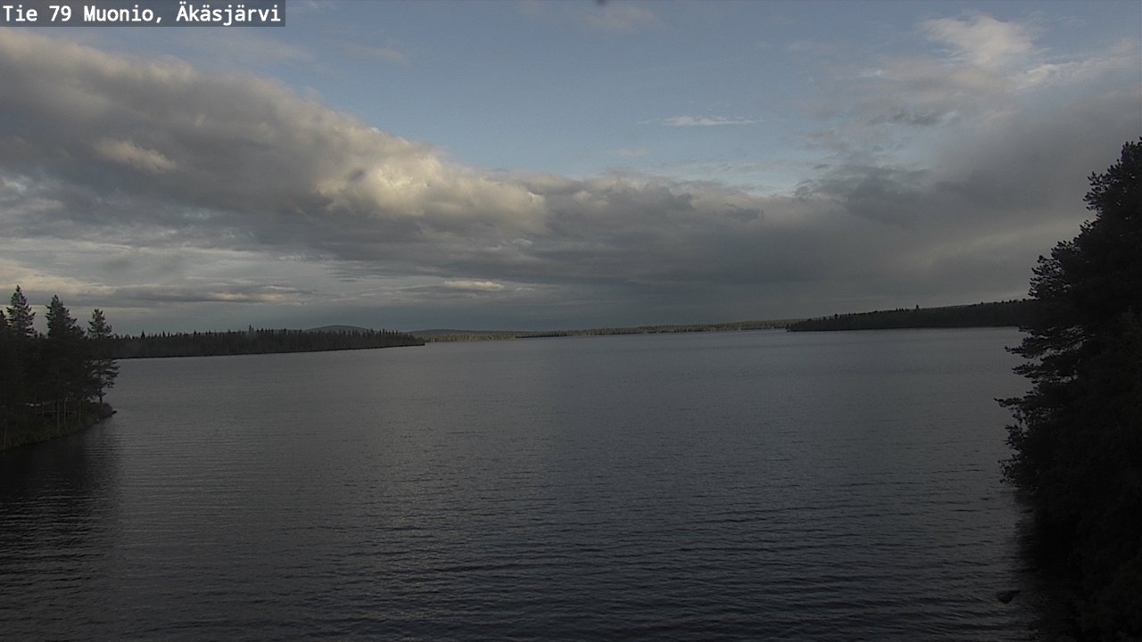 Weather Camera Image Road 79 Muonio, Äkäsjärvi, Muonio, Lappi