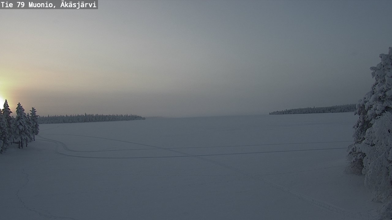 Kelikamerat Kuva Tie 79 Muonio, Äkäsjärvi, Muonio, Lappi