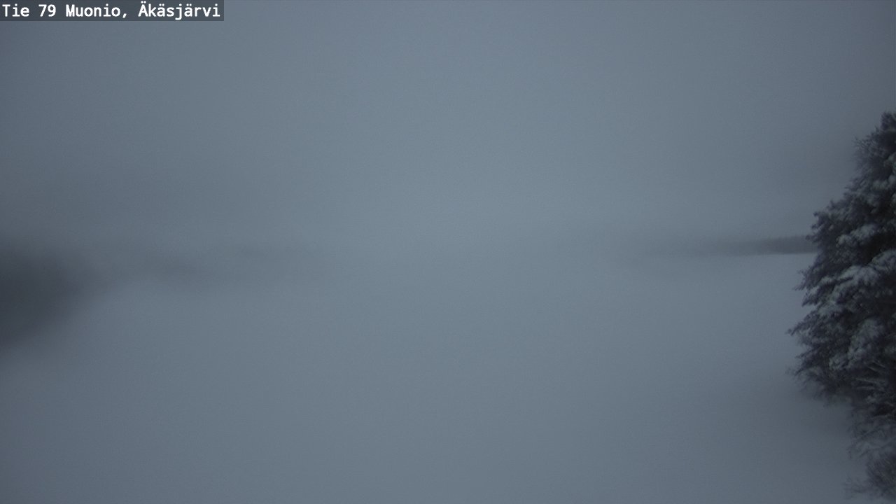 Weather Camera Image Väg 79 Muonio, Äkäsjärvi, Muonio, Lappi