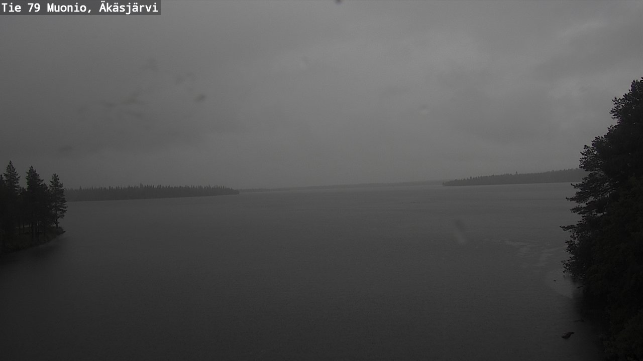 Weather Camera Image Road 79 Muonio, Äkäsjärvi, Muonio, Lappi