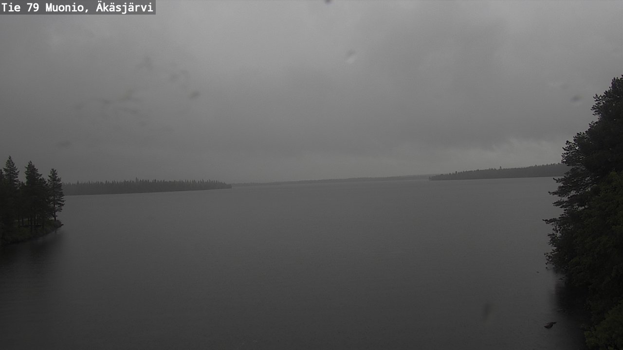 Weather Camera Image Road 79 Muonio, Äkäsjärvi, Muonio, Lappi