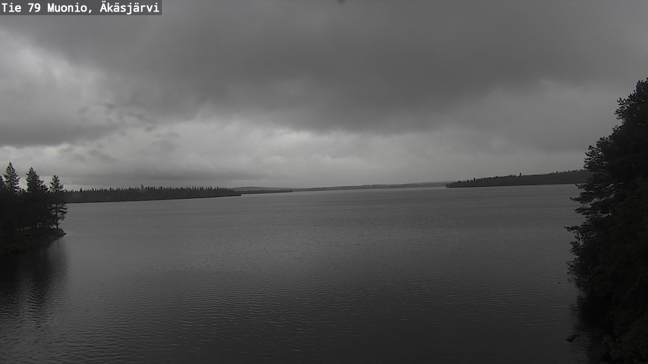 Weather Camera Image Road 79 Muonio, Äkäsjärvi, Muonio, Lappi