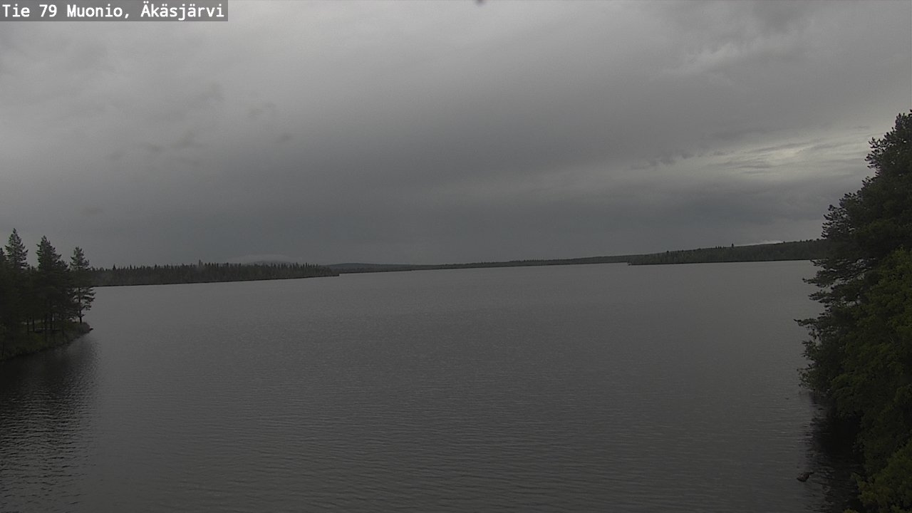 Weather Camera Image Road 79 Muonio, Äkäsjärvi, Muonio, Lappi
