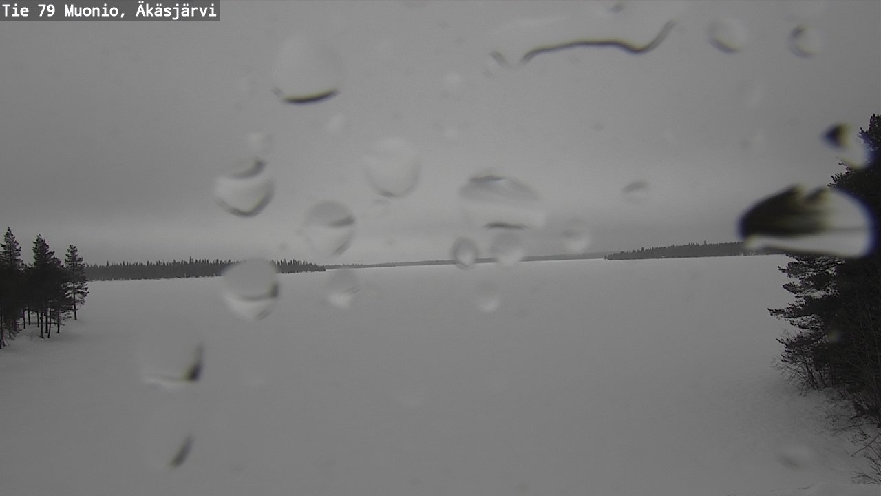 Weather Camera Image Road 79 Muonio, Äkäsjärvi, Muonio, Lappi