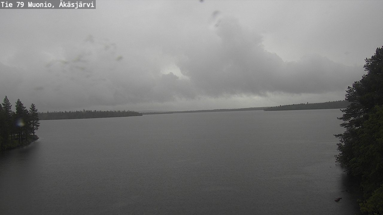 Weather Camera Image Road 79 Muonio, Äkäsjärvi, Muonio, Lappi