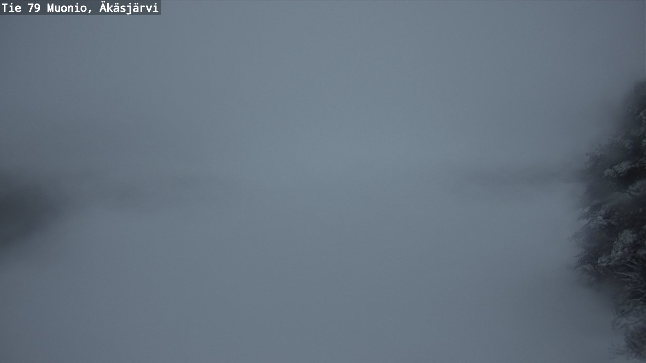 Weather Camera Image Väg 79 Muonio, Äkäsjärvi, Muonio, Lappi