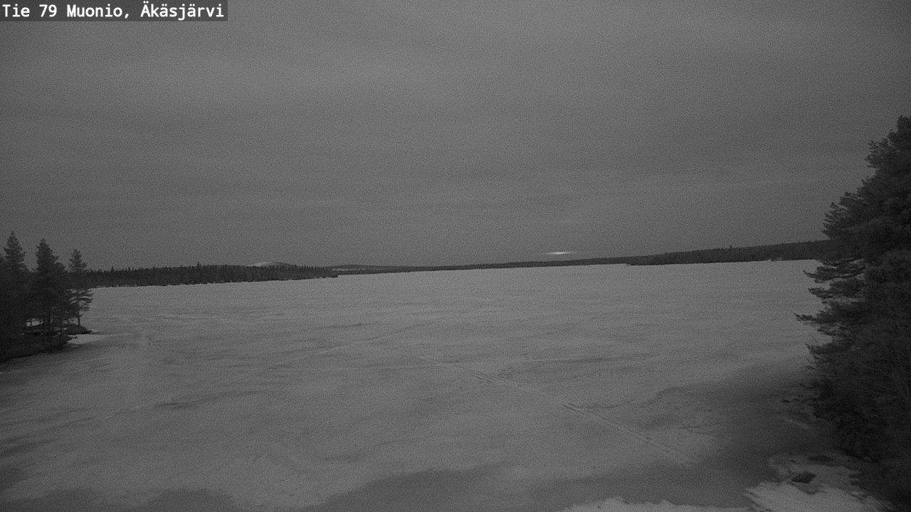 Weather Camera Image Väg 79 Muonio, Äkäsjärvi, Muonio, Lappi