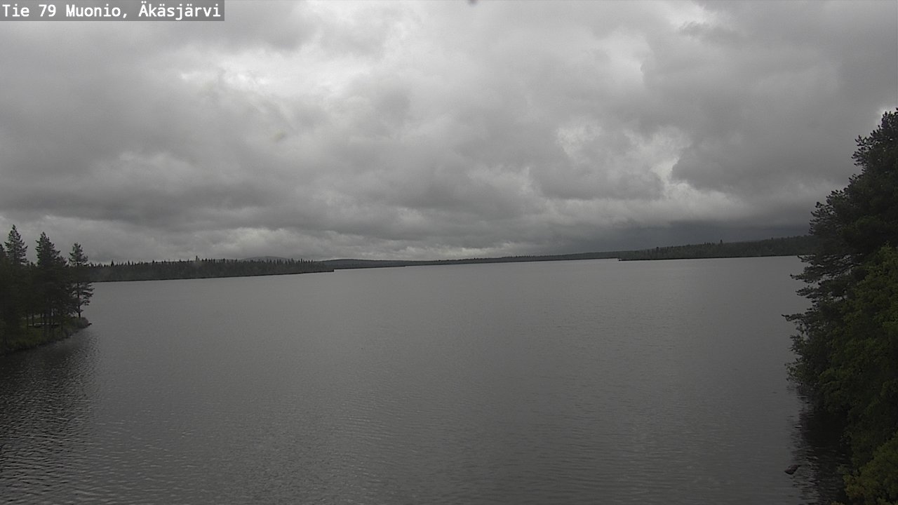 Weather Camera Image Road 79 Muonio, Äkäsjärvi, Muonio, Lappi