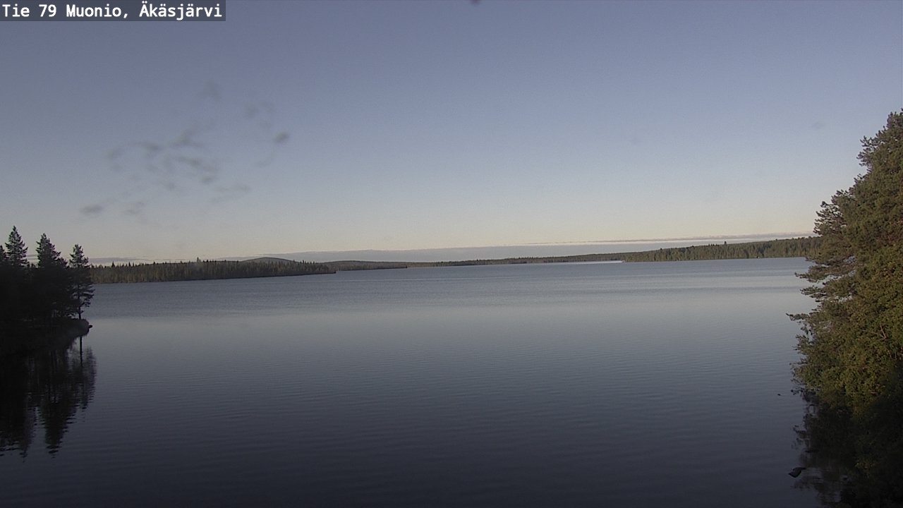 Weather Camera Image Road 79 Muonio, Äkäsjärvi, Muonio, Lappi
