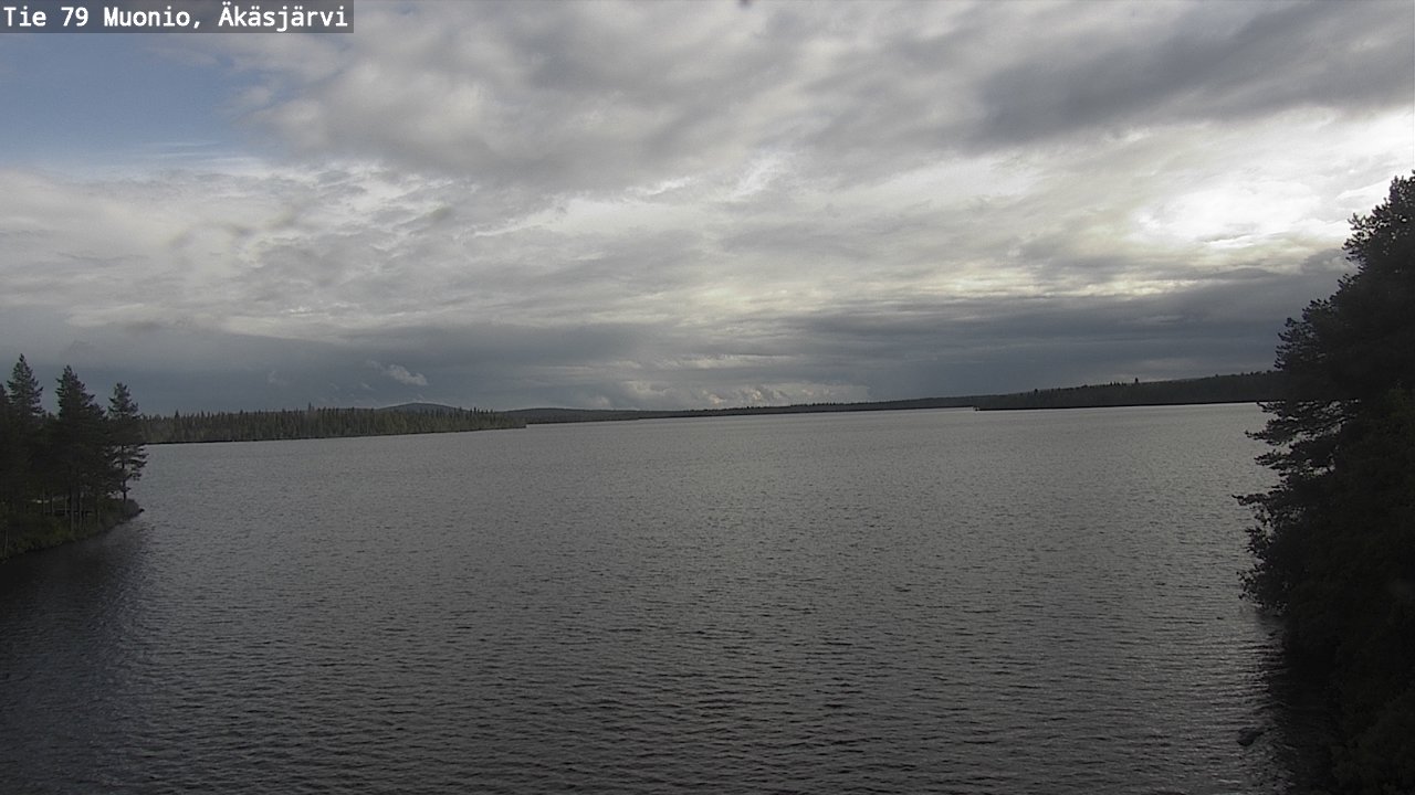 Weather Camera Image Road 79 Muonio, Äkäsjärvi, Muonio, Lappi