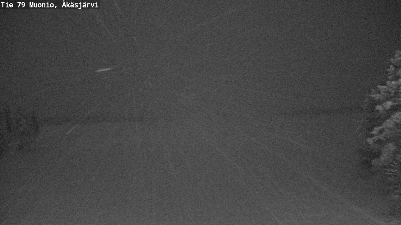 Weather Camera Image Väg 79 Muonio, Äkäsjärvi, Muonio, Lappi