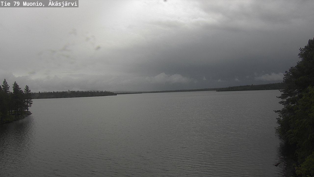 Weather Camera Image Road 79 Muonio, Äkäsjärvi, Muonio, Lappi