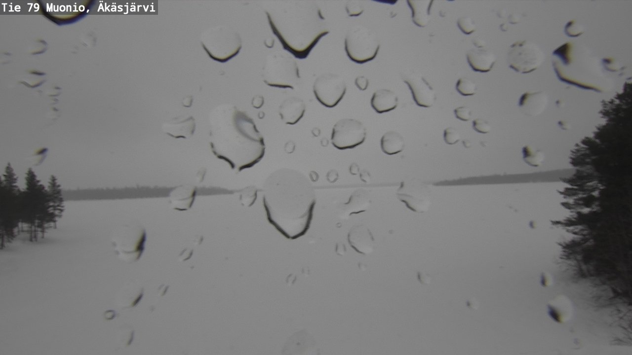 Weather Camera Image Road 79 Muonio, Äkäsjärvi, Muonio, Lappi