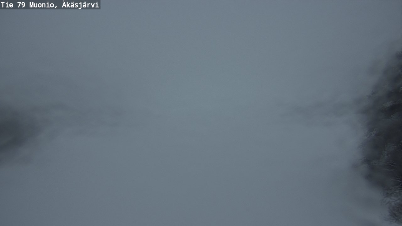 Weather Camera Image Väg 79 Muonio, Äkäsjärvi, Muonio, Lappi