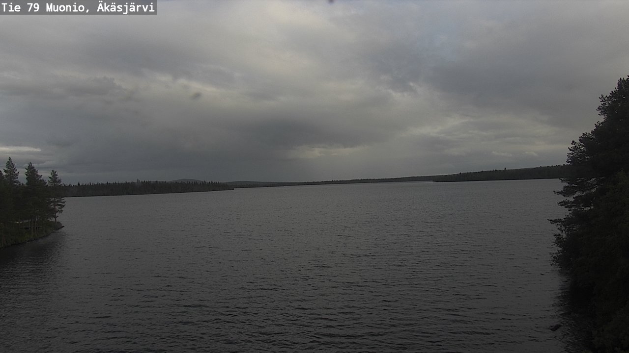 Weather Camera Image Road 79 Muonio, Äkäsjärvi, Muonio, Lappi