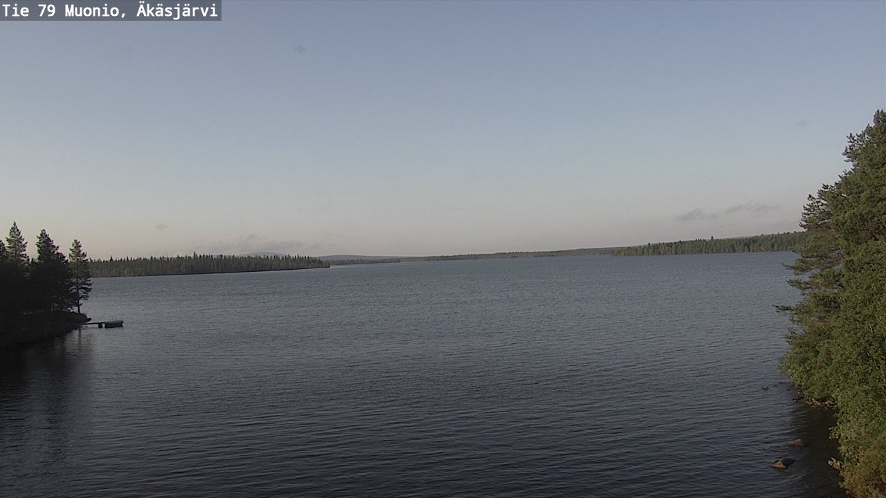 Weather Camera Image Road 79 Muonio, Äkäsjärvi, Muonio, Lappi