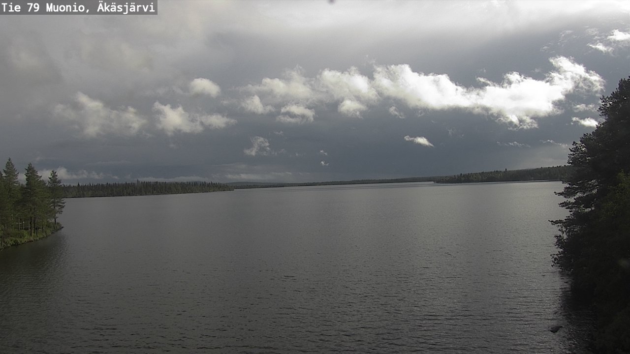 Weather Camera Image Road 79 Muonio, Äkäsjärvi, Muonio, Lappi