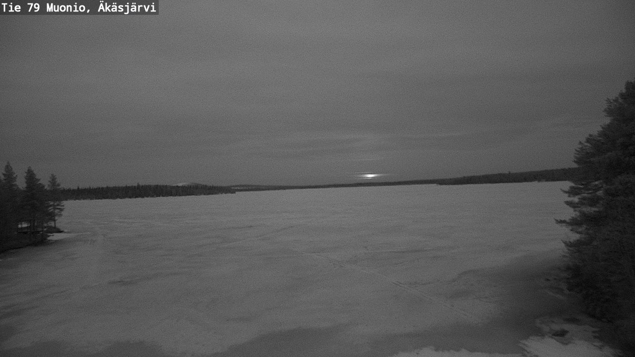 Weather Camera Image Väg 79 Muonio, Äkäsjärvi, Muonio, Lappi
