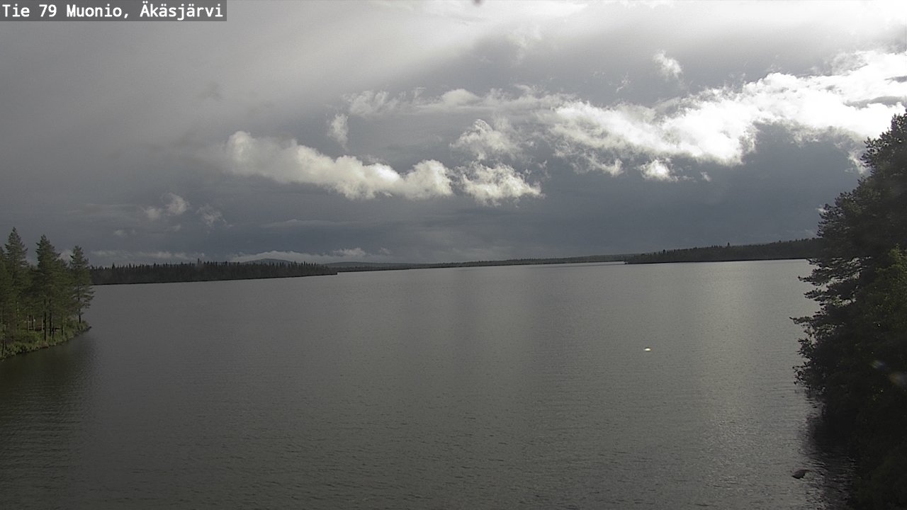 Weather Camera Image Road 79 Muonio, Äkäsjärvi, Muonio, Lappi