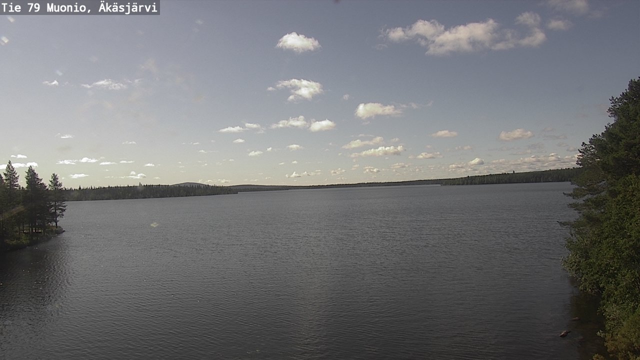 Weather Camera Image Väg 79 Muonio, Äkäsjärvi, Muonio, Lappi