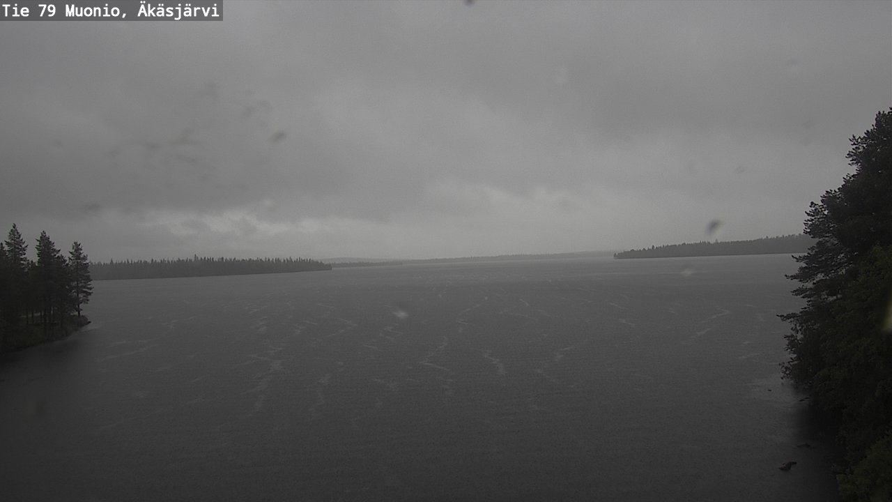 Weather Camera Image Road 79 Muonio, Äkäsjärvi, Muonio, Lappi