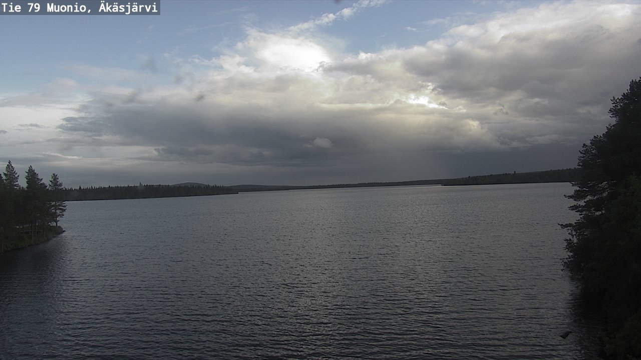 Weather Camera Image Road 79 Muonio, Äkäsjärvi, Muonio, Lappi