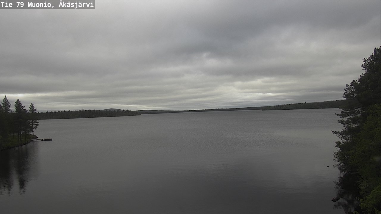 Weather Camera Image Road 79 Muonio, Äkäsjärvi, Muonio, Lappi