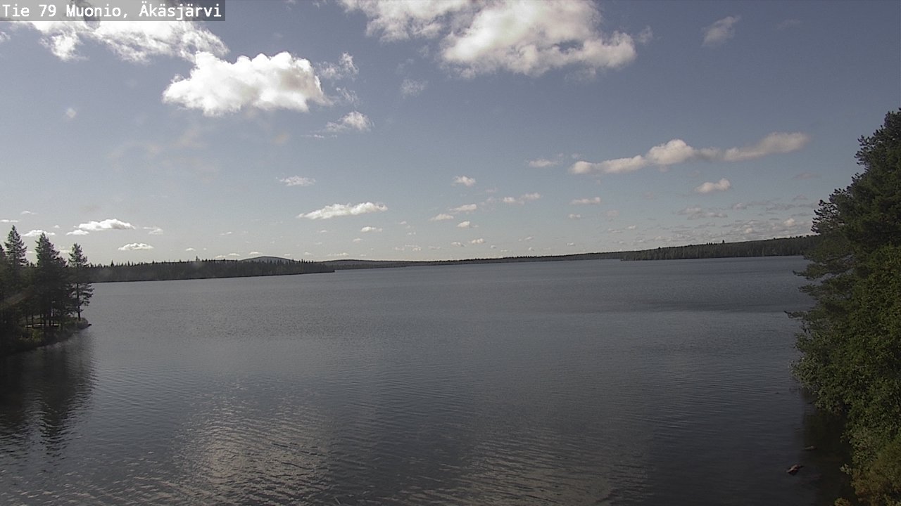 Weather Camera Image Väg 79 Muonio, Äkäsjärvi, Muonio, Lappi