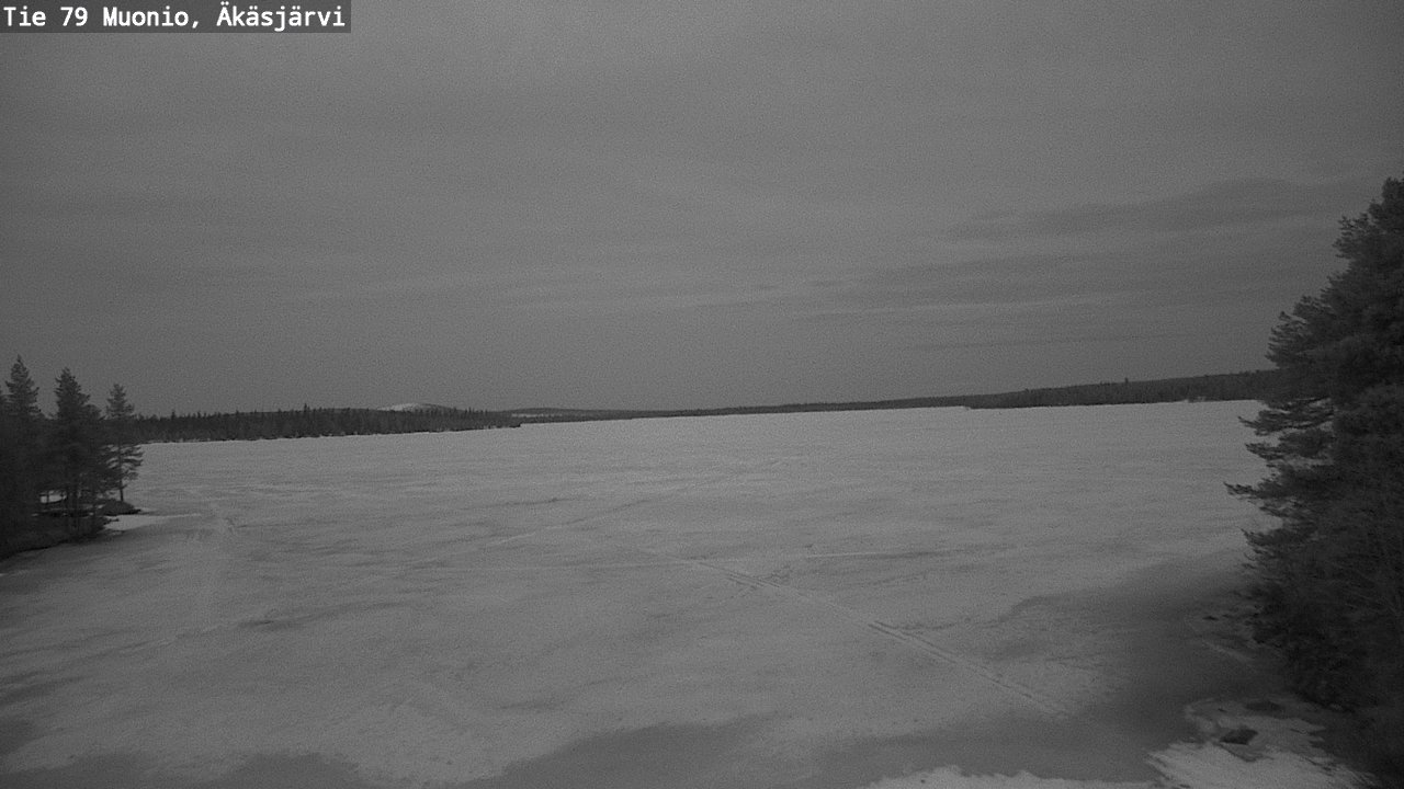 Weather Camera Image Väg 79 Muonio, Äkäsjärvi, Muonio, Lappi