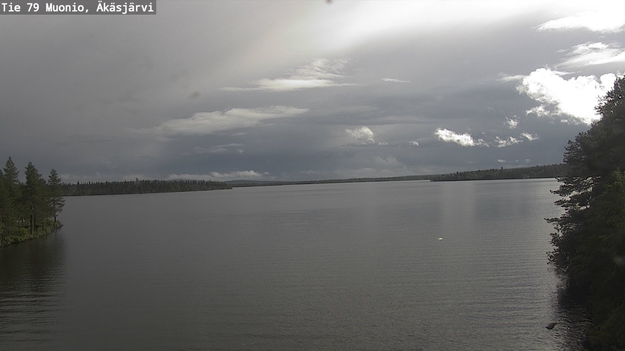 Weather Camera Image Road 79 Muonio, Äkäsjärvi, Muonio, Lappi