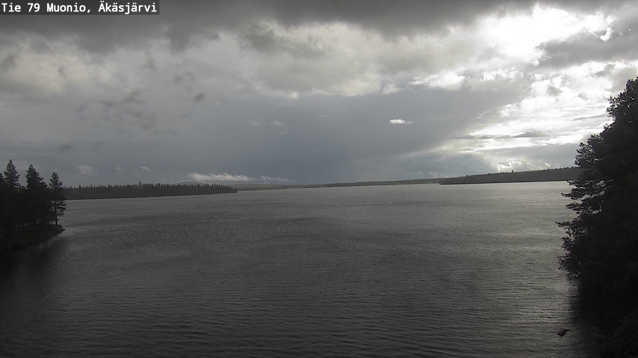 Weather Camera Image Road 79 Muonio, Äkäsjärvi, Muonio, Lappi