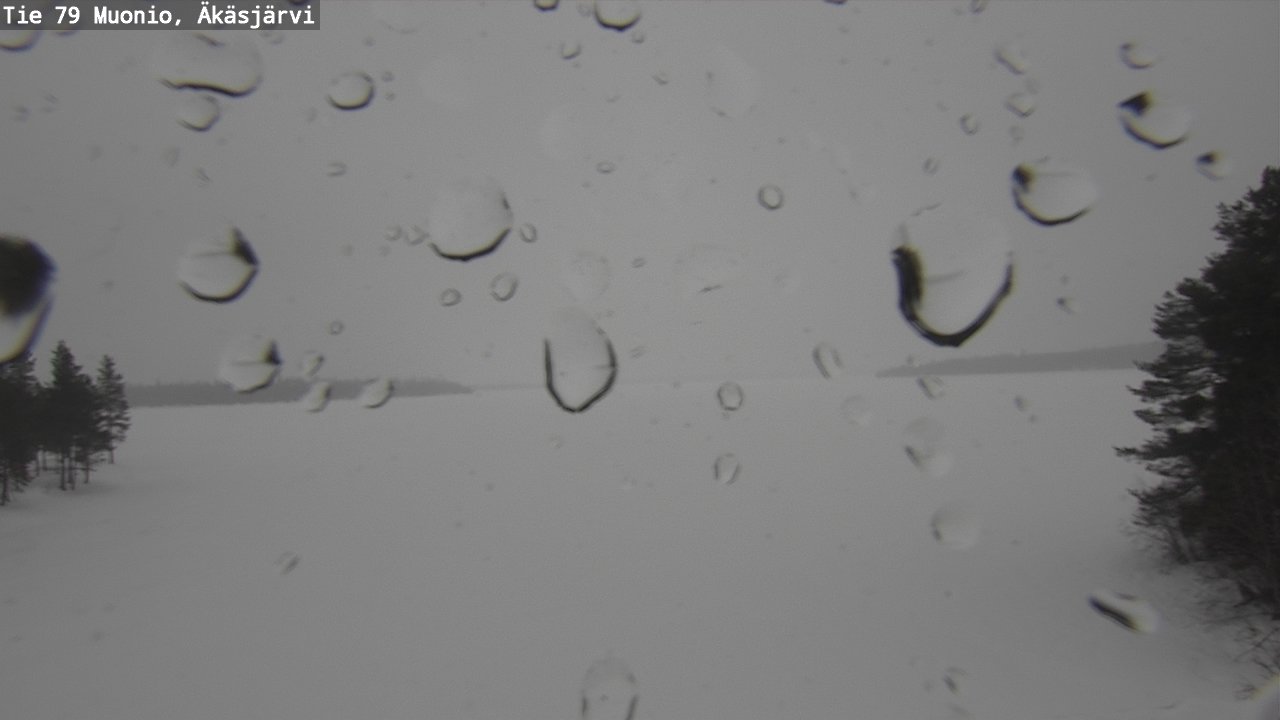 Weather Camera Image Road 79 Muonio, Äkäsjärvi, Muonio, Lappi