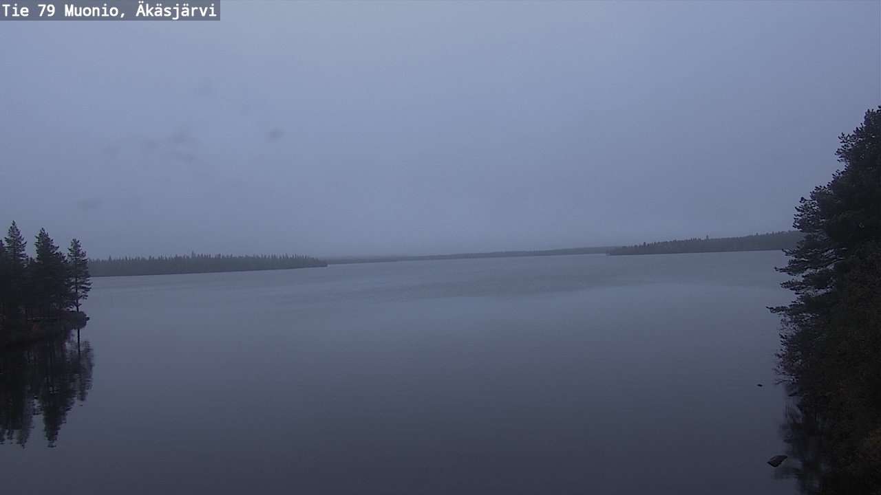 Weather Camera Image Road 79 Muonio, Äkäsjärvi, Muonio, Lappi