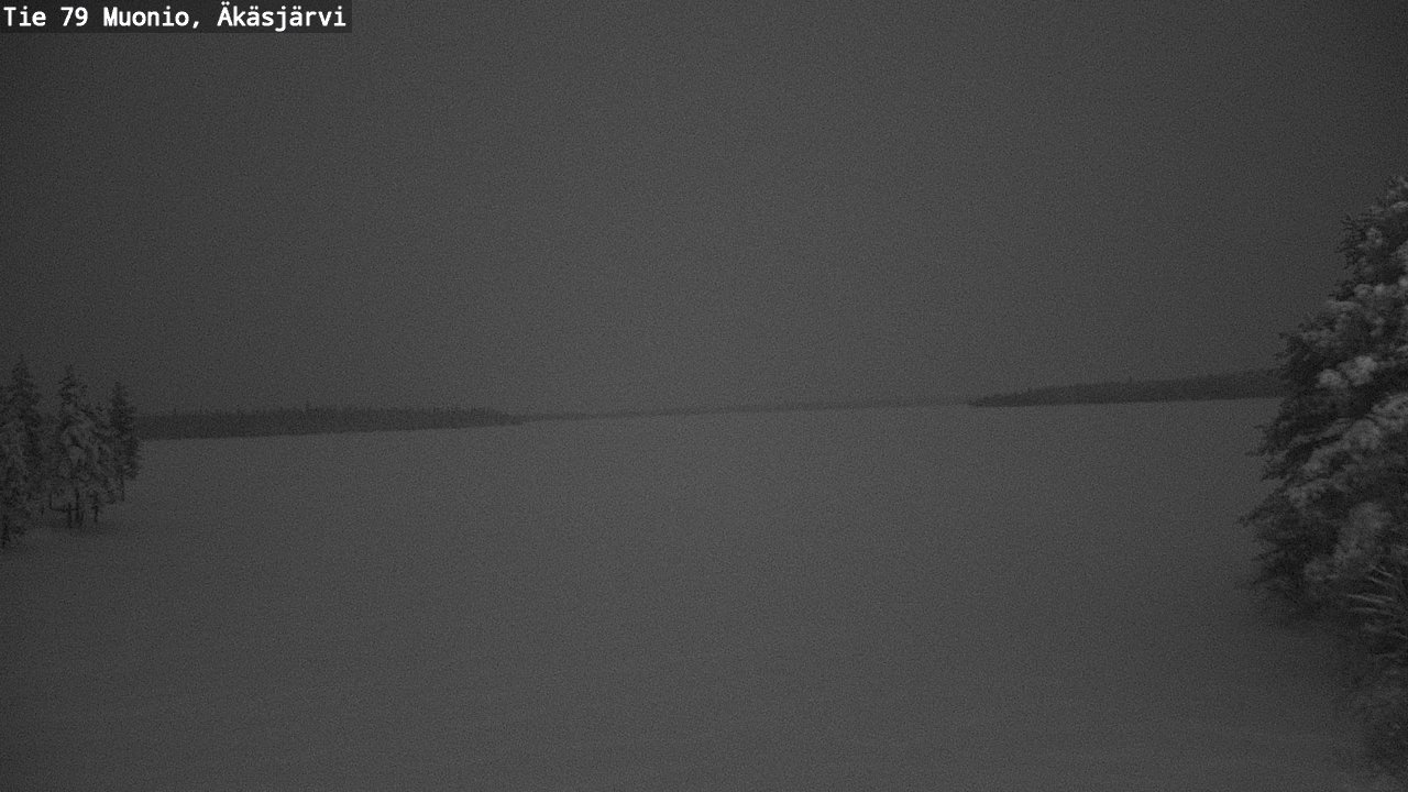 Weather Camera Image Väg 79 Muonio, Äkäsjärvi, Muonio, Lappi