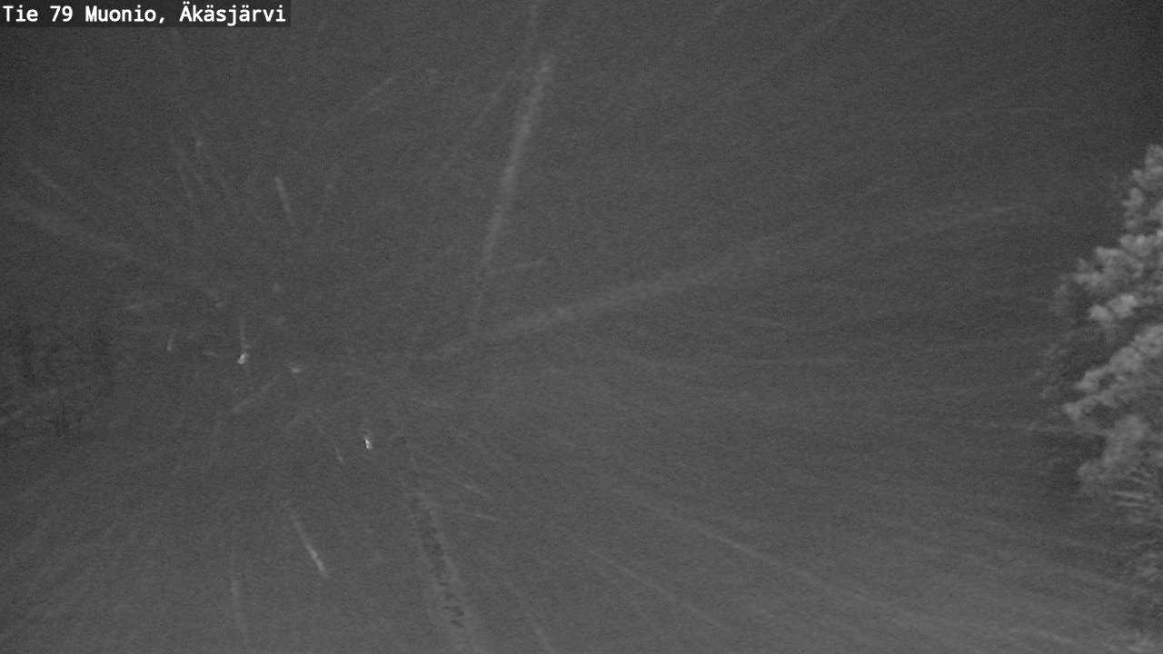 Weather Camera Image Väg 79 Muonio, Äkäsjärvi, Muonio, Lappi