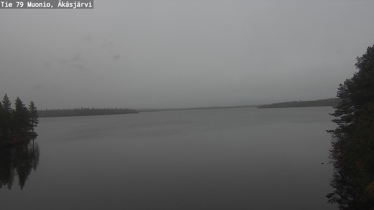 Weather Camera Image Road 79 Muonio, Äkäsjärvi, Muonio, Lappi