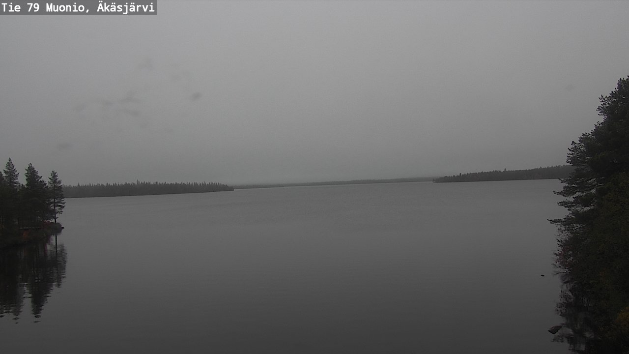 Weather Camera Image Road 79 Muonio, Äkäsjärvi, Muonio, Lappi