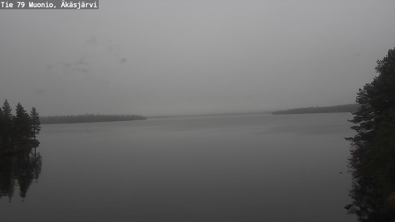 Weather Camera Image Road 79 Muonio, Äkäsjärvi, Muonio, Lappi