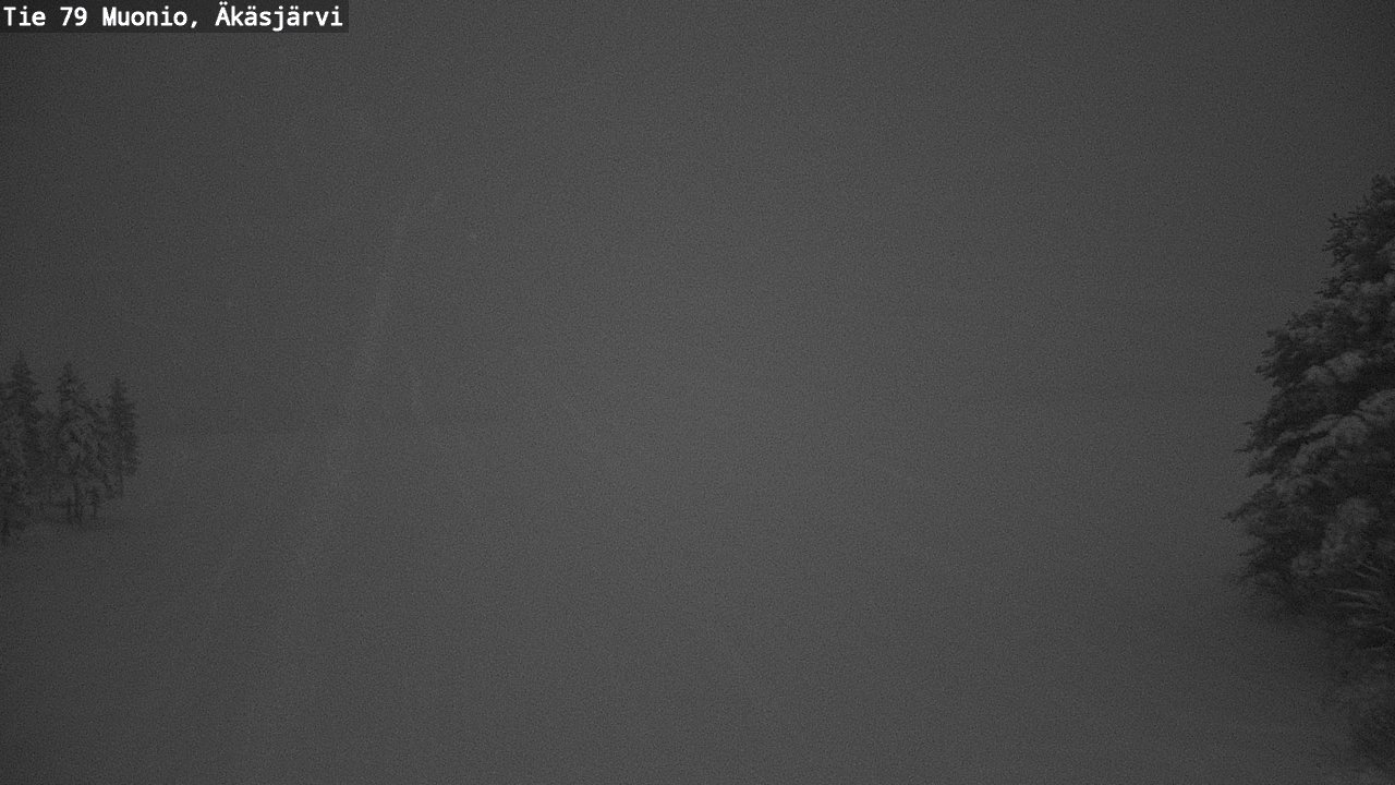 Weather Camera Image Väg 79 Muonio, Äkäsjärvi, Muonio, Lappi