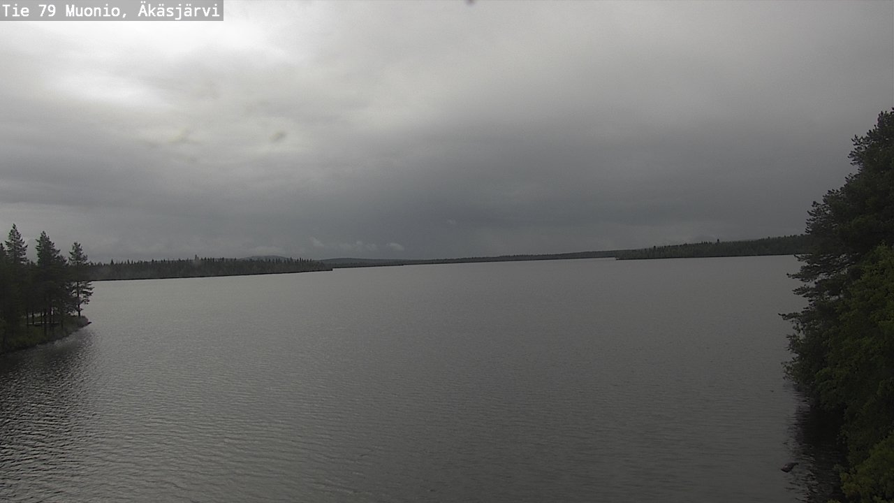 Weather Camera Image Road 79 Muonio, Äkäsjärvi, Muonio, Lappi