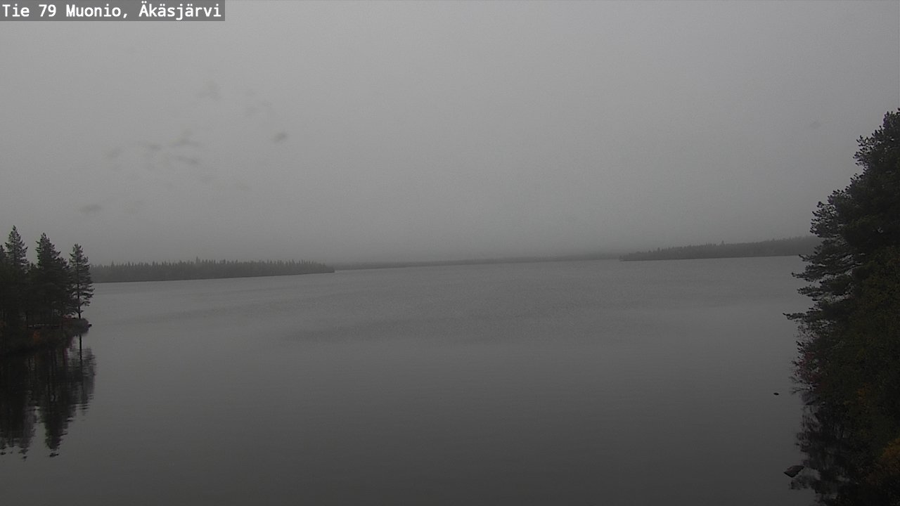 Weather Camera Image Road 79 Muonio, Äkäsjärvi, Muonio, Lappi